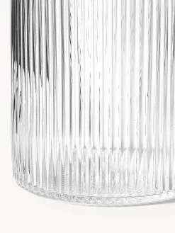 Jarra de agua soplada con relieves Ripple, 1 L