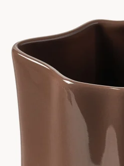 Jarra de porcelana con forma orgánica Joana, 1,6 L