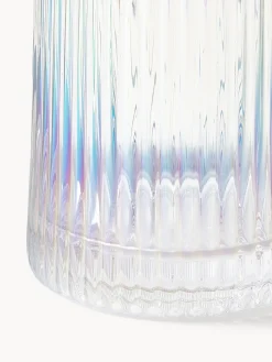 Jarra iridiscente con relieve Minna, 1,1 L