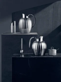 Jarra termo de acero inoxidable con relieves Bernadotte, 1 L