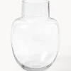 Jarrón artesanal clásico de vidrio Lotta, 25 cm