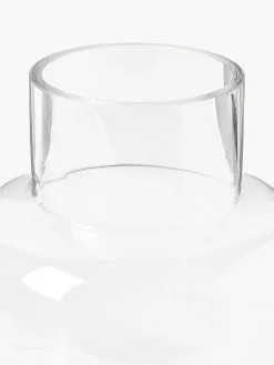 Jarrón artesanal clásico de vidrio Lotta, 25 cm