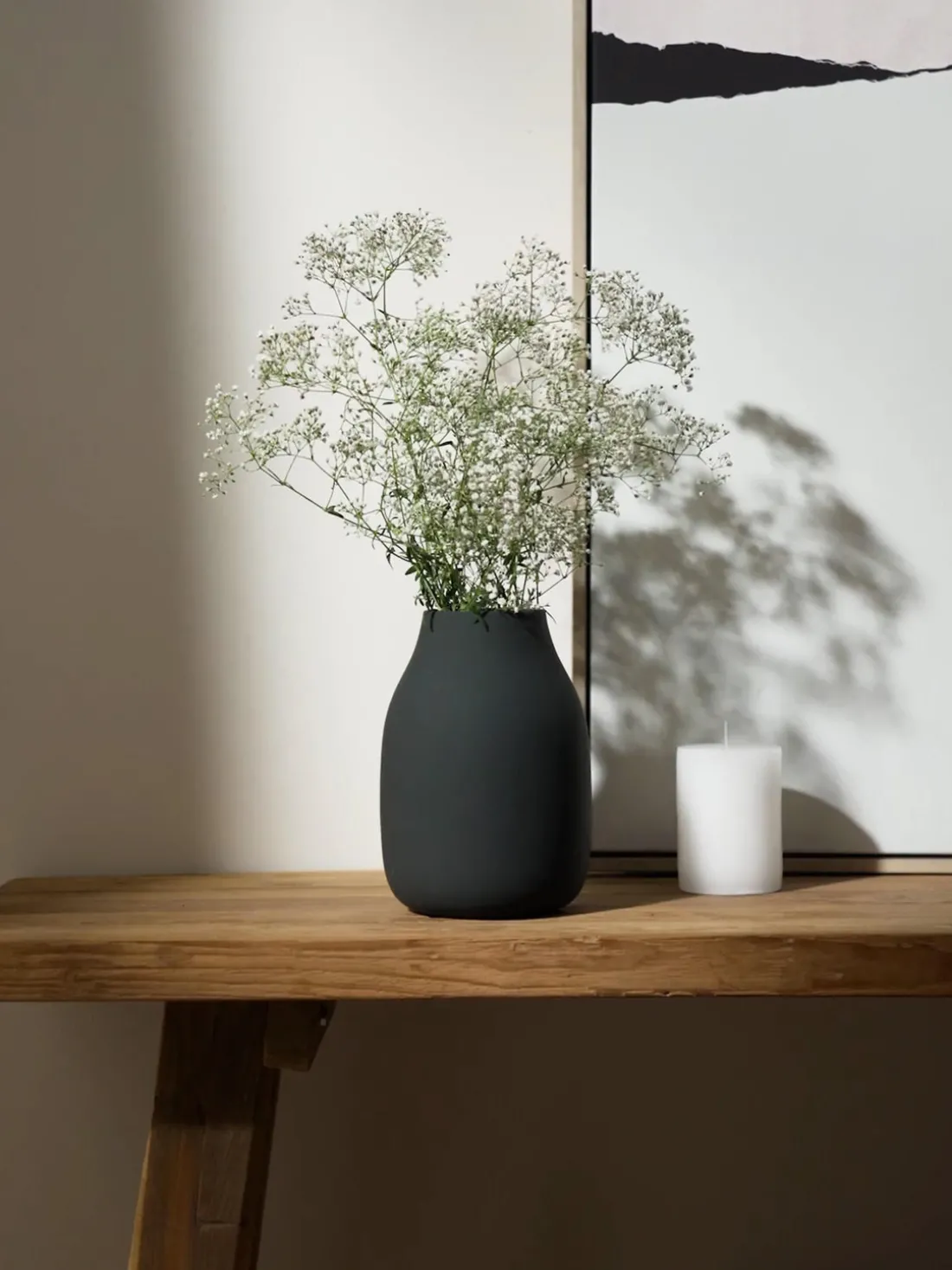 Jarrón artesanal Colora, Al 20 cm