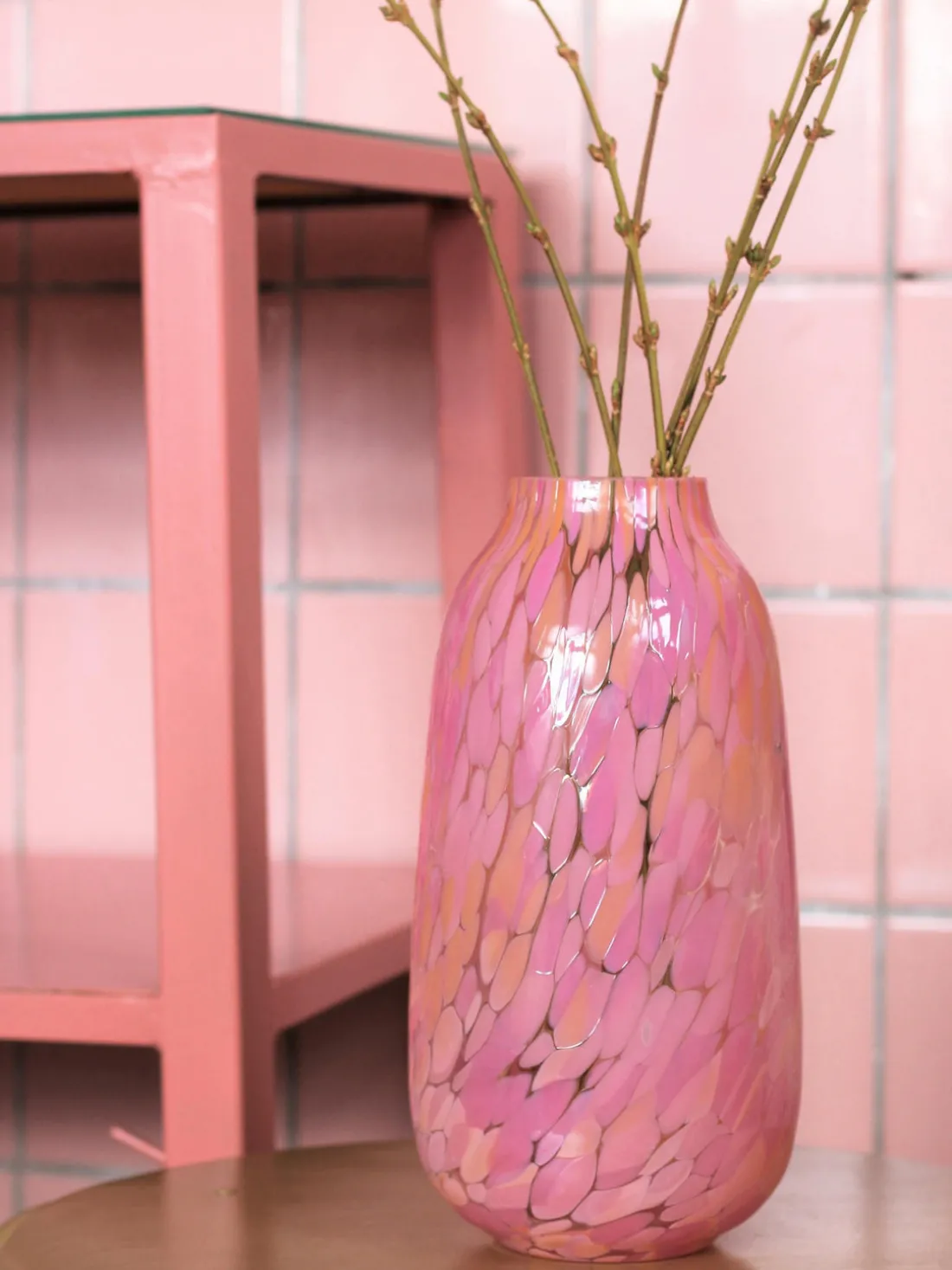 Jarrón artesanal Confetti, Al 26 cm