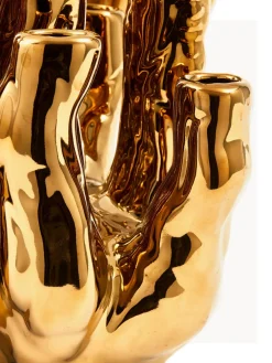 Jarrón artesanal Coral Reef, 24 cm