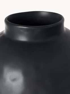 Jarrón artesanal de diseño de gres Saki, 32 cm