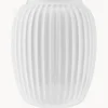 Jarrón artesanal de porcelana Hammershøi, 20 cm