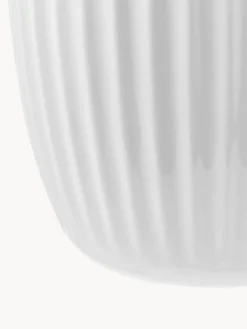 Jarrón artesanal de porcelana Hammershøi, 20 cm