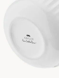 Jarrón artesanal de porcelana Hammershøi, 20 cm