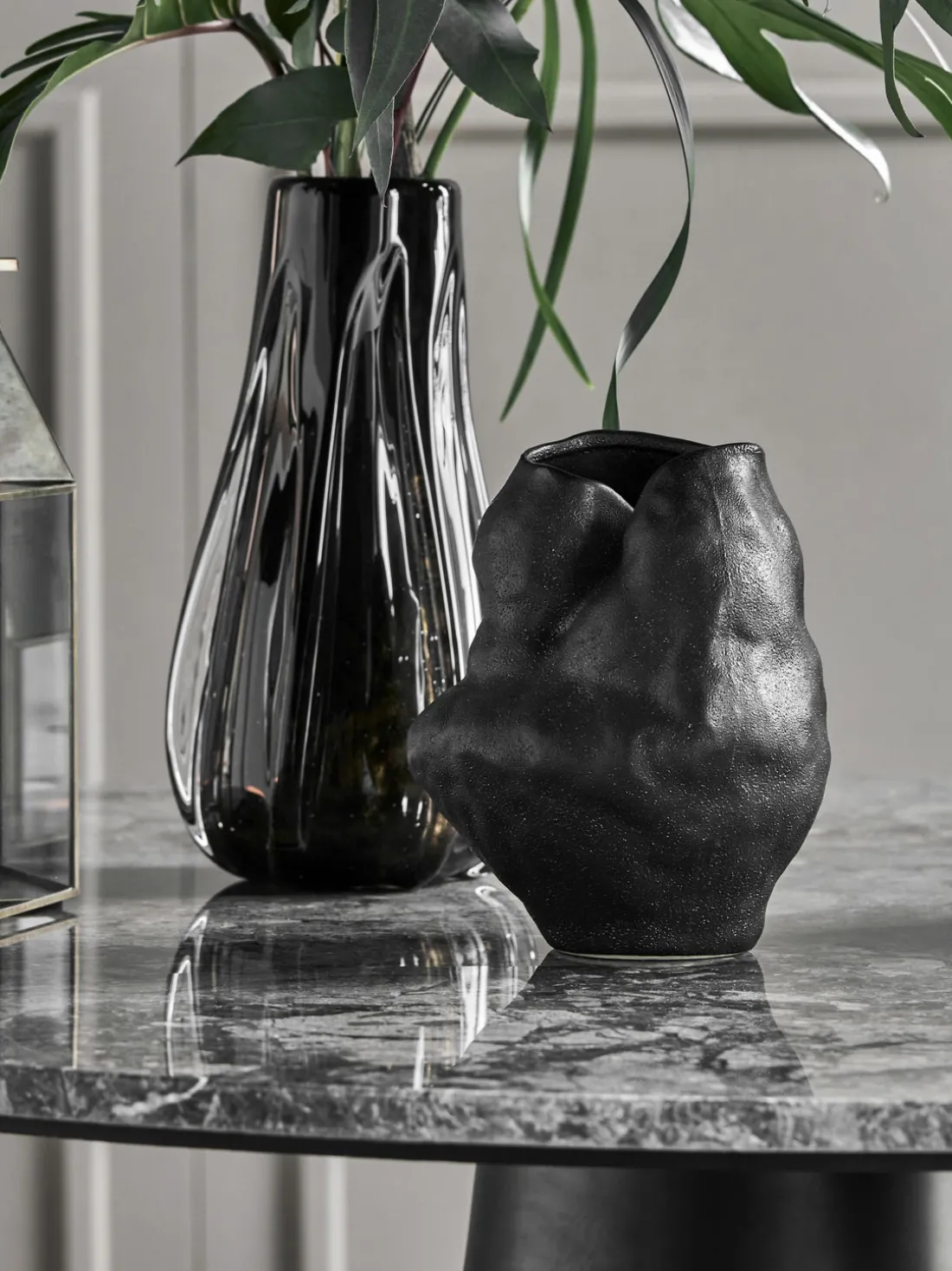 Jarrón artesanal Fomu, 20 cm