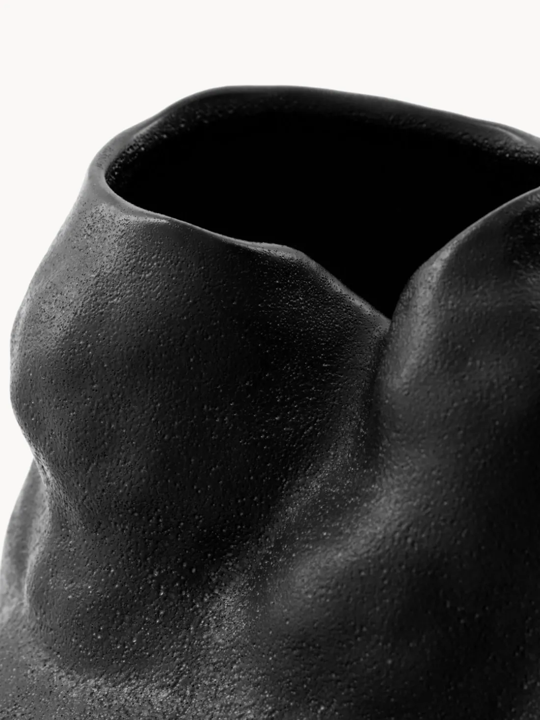 Jarrón artesanal Fomu, 20 cm