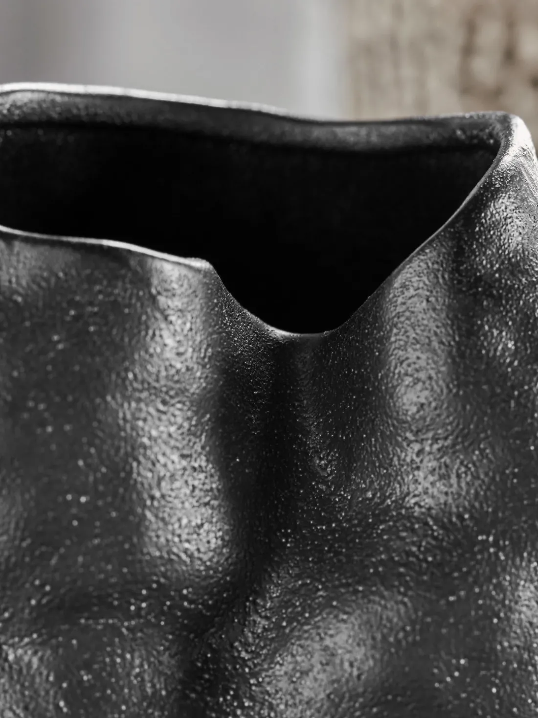 Jarrón artesanal Fomu, 20 cm