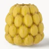 Jarrón artesanal Limone, Al 22 cm
