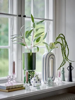 Jarrón artesanal Mae, 32 cm