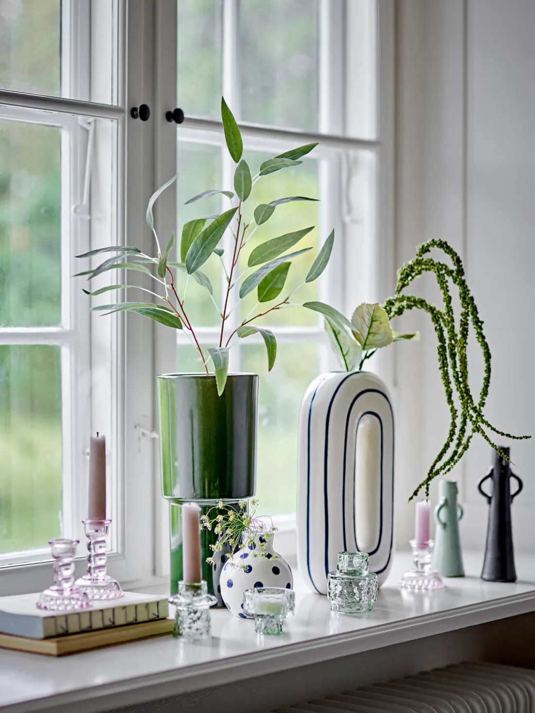 Jarrón artesanal Mae, 32 cm