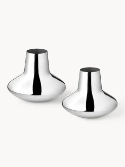 Jarrón de acero inoxidable Henning Koppel, 22 cm