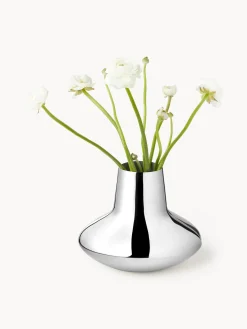 Jarrón de acero inoxidable Henning Koppel, 19 cm