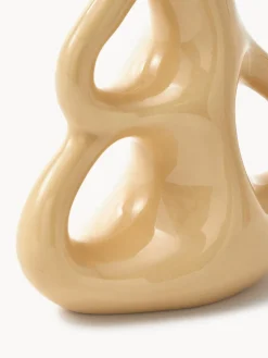 Jarrón de cerámica artesanal Three Ears, 21 cm