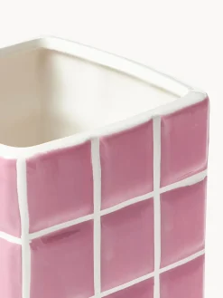 Jarrón de diseño Tile, 21 cm