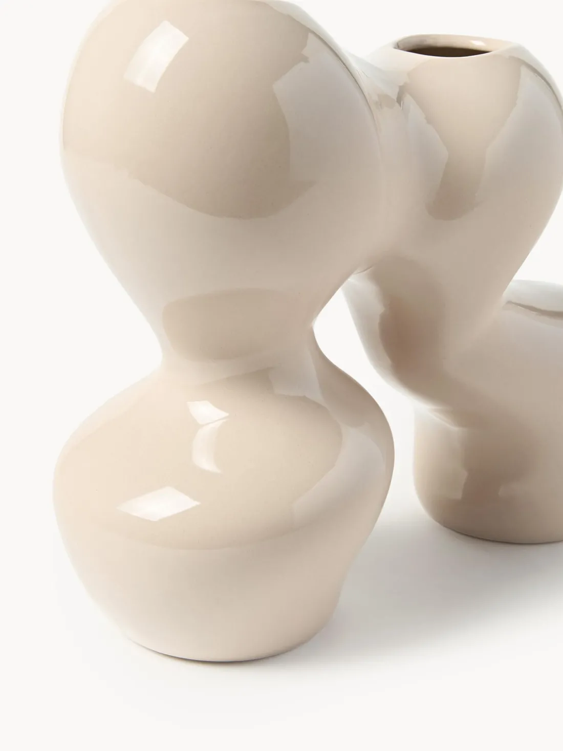 Jarrón de gres Madhuri, 25 cm