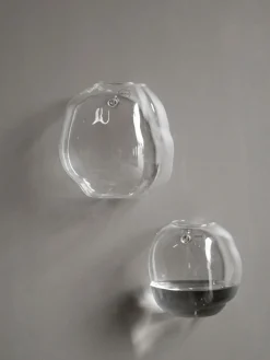 Jarrón de pared Pebble, Ø 18 cm