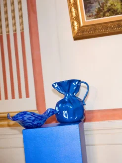 Jarrón de porcelana Crumple, 26 cm