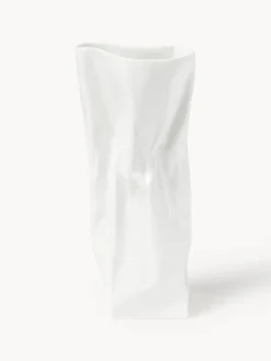 Jarrón de porcelana de diseño Adelaide, 22 cm
