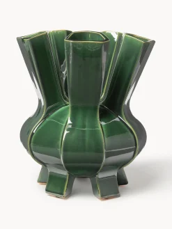 Jarrón de porcelana de diseño Puyi, Al 34 cm