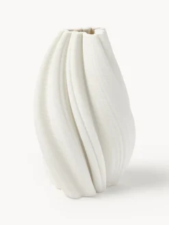 Jarrón de porcelana impreso en 3D Melody, 18 cm