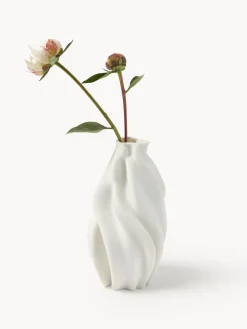 Jarrón de porcelana impreso en 3D Melody, 18 cm