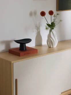 Jarrón de porcelana impreso en 3D Melody, 29 cm