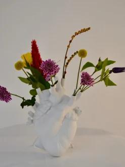 Jarrón de porcelana Love, Al 25 cm