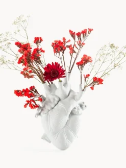 Jarrón de porcelana Love, Al 25 cm