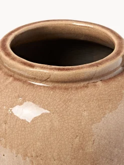 Jarrón de suelo de terracota Veda, 39 cm