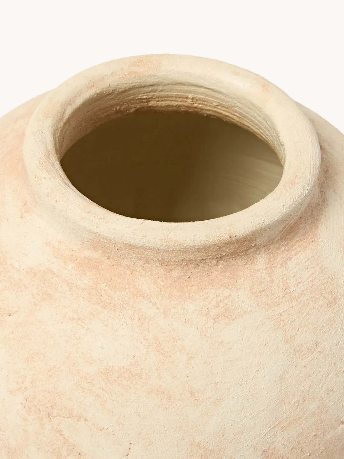 Jarrón de suelo de terracota Hilo, 28 cm