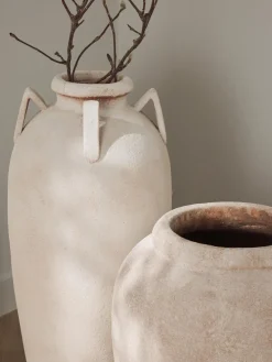 Jarrón de suelo grande Leana, 50 cm