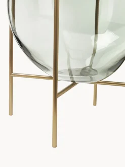 Jarrón de suelo soplado artesanalmente Échasse, 60 cm