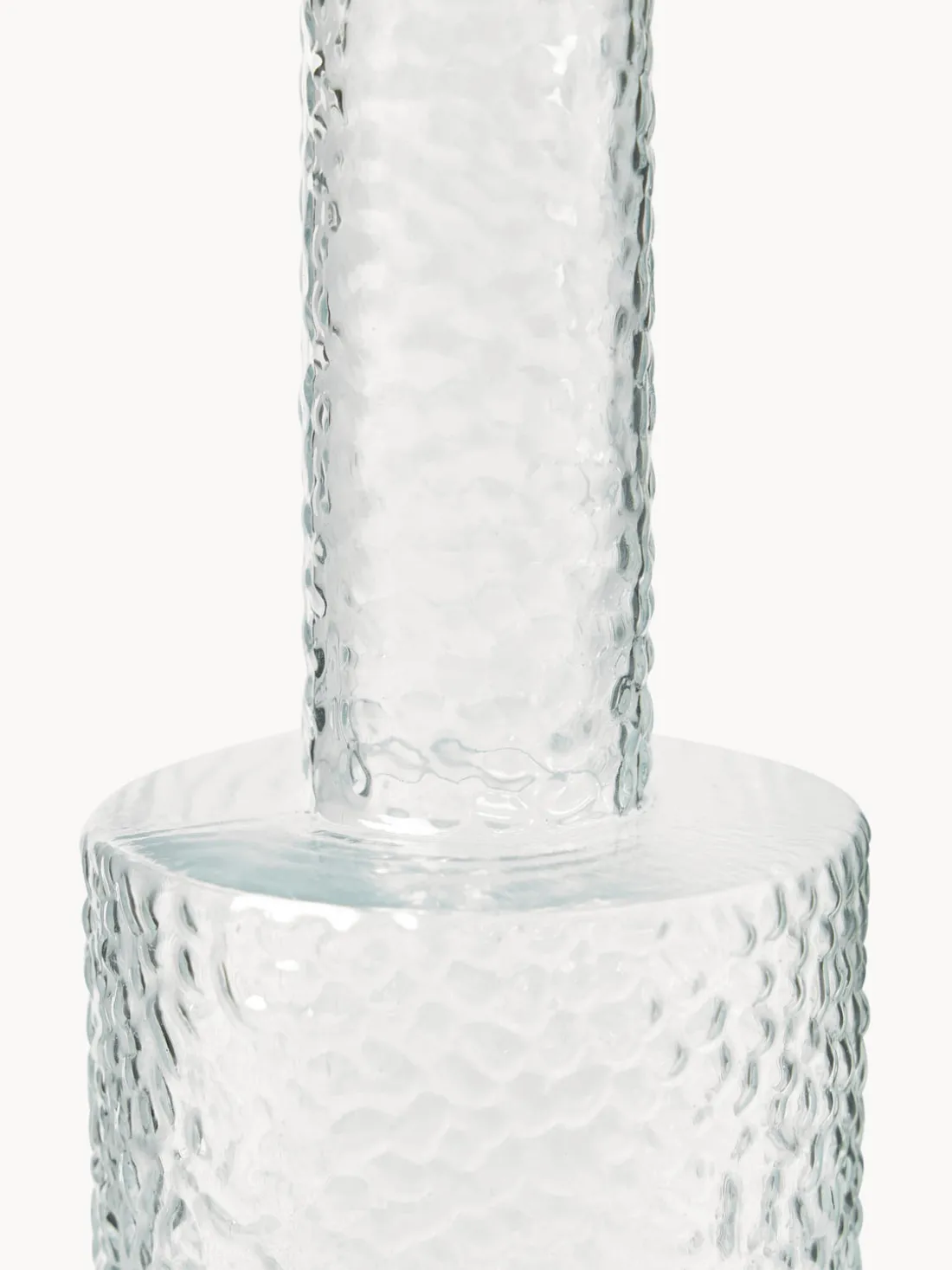 Jarrón de vidrio alto Airy, 16 cm