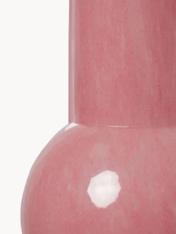 Jarrón de vidrio de diseño Flamingo, Al 25 cm