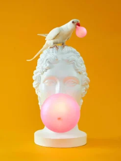 Jarrón de vidrio de diseño Snakes, 30 cm