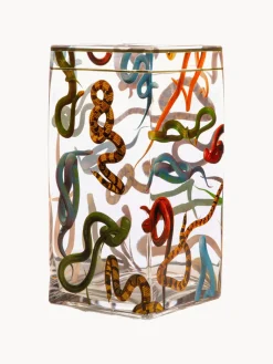 Jarrón de vidrio Snakes, 30 cm