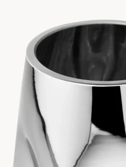 Jarrón de vidrio soplado artesanalmente Mirror, 26 cm