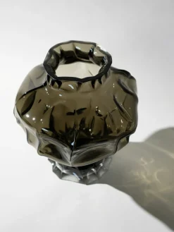 Jarrón de vidrio soplado Ammonit, 30 cm