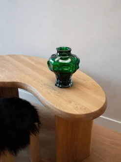 Jarrón de vidrio soplado Ammonit, 30 cm