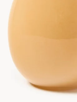 Jarrón de vidrio soplado con adornos Gloria, Al 24 cm