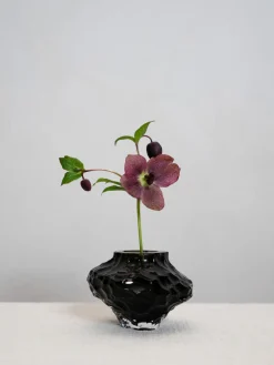 Jarrón de vidrio soplado Canyon, 8 cm