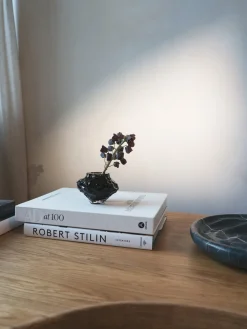 Jarrón de vidrio soplado Canyon, 8 cm