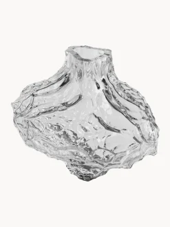 Jarrón de vidrio soplado Canyon, 23 cm