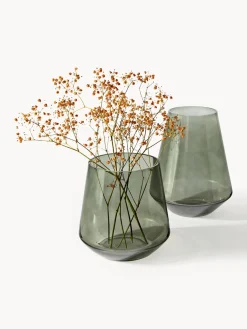 Jarrón de vidrio soplado Joyce, 21 cm