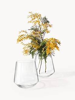 Jarrón de vidrio soplado Joyce, 21 cm